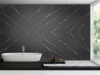 Кварцевый агломерат Grey Marquina